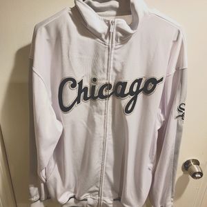chicago white sox zip up sweater